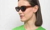 Invu Sunglasses Basic women's Transp. Brick B2336B