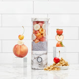 BlendJet V2 Portable Blender - White Marble