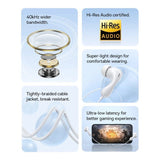 سماعات أذن سلكية بيسيوس إنكوك CZ20 – أبيض مون