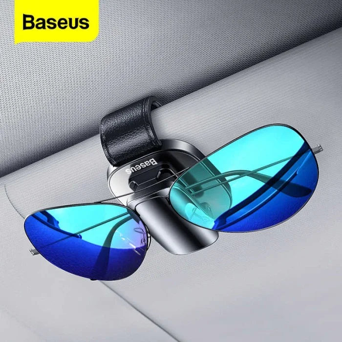 Baseus Platinum Vehicle Eyewear Clip - Black