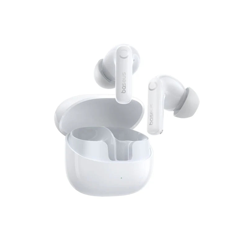 Baseus Bass BP1 NC In-Ear True Wireless Earbuds - Moon White