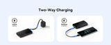 بنك طاقة Baseus EnerFill FC51 Bipow2 Pro بشاشة عرض رقمية وكابل مدمج، سعة 10000 مللي أمبير، قدرة 22.5 واط - أسود كوني
