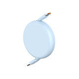 Baseus Free2Pull Mini Retractable Cable USB-C to USB-C 100W 1.5m - Galaxy Blue