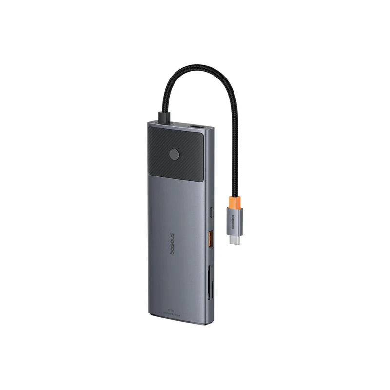 Baseus Metal Gleam II 10-in-1 USB HUB Dual Display - Cosmic Black