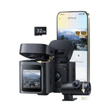 كاميرا سيارة Baseus PrimeTrip VD1 Pro 4K نسخة المكثف الفائق - أسود كوني