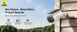 Baseus Security S2 Outdoor Camera 4K - Moon White