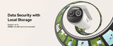 Baseus Security S2 Outdoor Camera 4K - Moon White