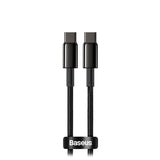 Baseus New Braided Fast Charging Cable USB-C to USB-C 100W 1m - Black