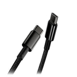Baseus New Braided Fast Charging Cable USB-C to USB-C 100W 1m - Black