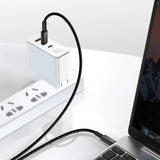 Baseus New Braided Fast Charging Cable USB-C to USB-C 100W 1m - Black