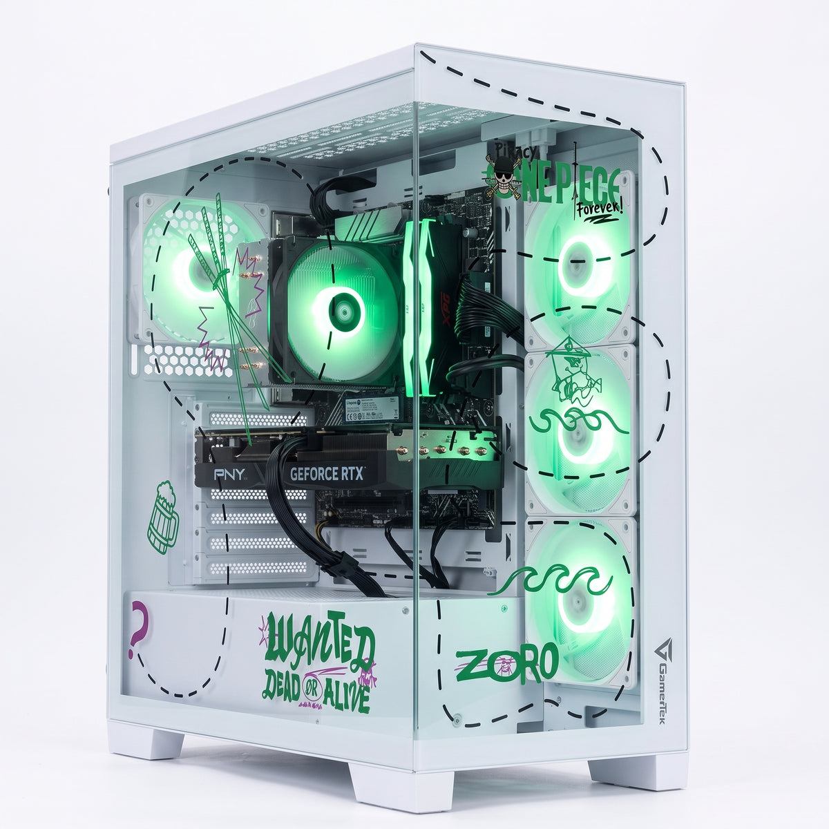 Custom Gaming PC Intel Core i5-14400F, RTX 5060 8GB, RAM 16GB DDR5 5600MHz, 1TB NVMe SSD, Windows 11 Pro