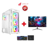 Bundle PC Intel Core i5-12400F,  RTX 4060, 16GB RAM, With Sades 22", FHD,HDMI 2.1,IPS,120Hz,1MS,Flat Gaming Monitor & Sades Battle Ram