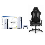 PlayStation Bundle Disk Console with DXRacer Air Series Mesh Black Gaming Chair