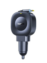 Baseus PrimeTrip VR2 Car Charger with Retractable Cable C+C 45W - Cosmic Black