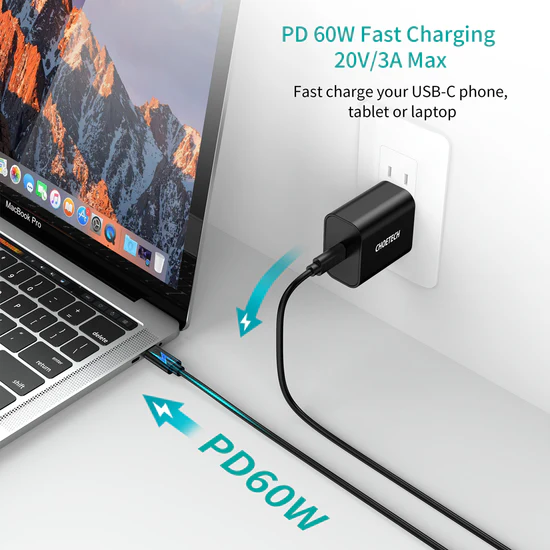 Choetech CC0004 3A USB-C to USB-C Cable 3m - Black