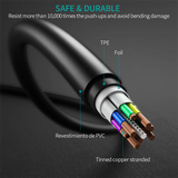 Choetech CC0004 3A USB-C to USB-C Cable 3m - Black