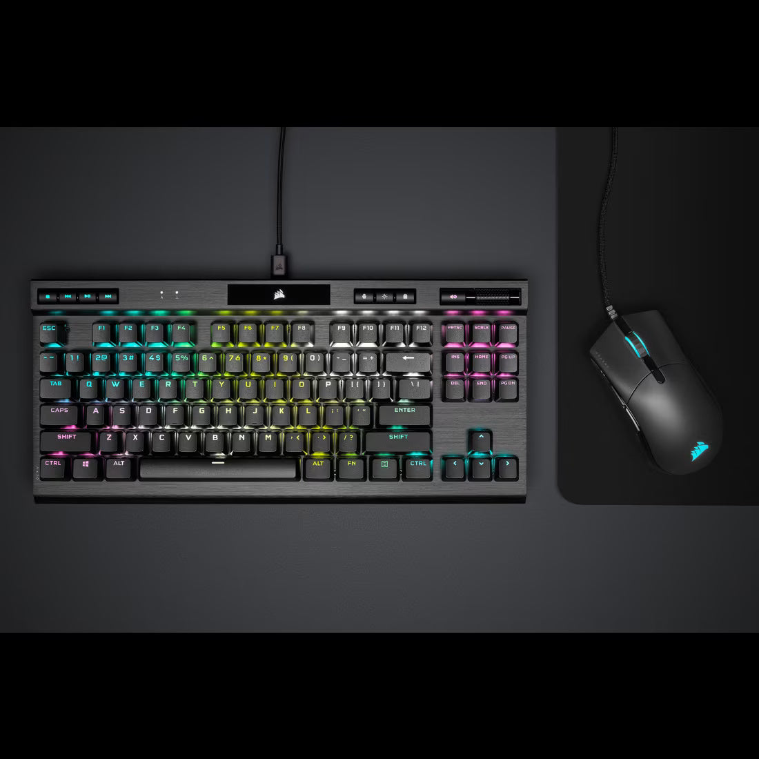 لوحة مفاتيح الألعاب السلكية كورسير K70 RGB TKL CHAMPION SERIES