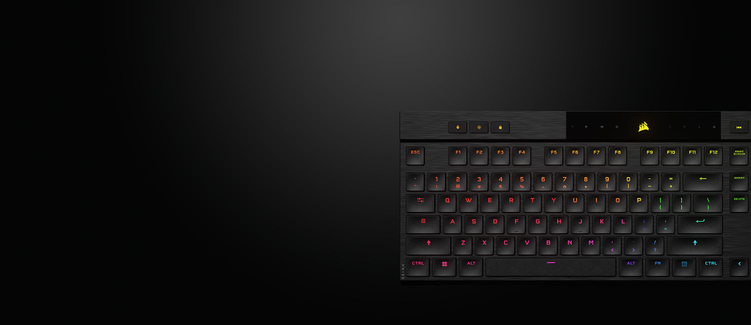 CORSAIR K100 RGB AIR Wireless Ultra-Thin Mechanical Gaming Keyboard
