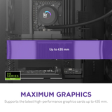 NZXT H9 Flow (2025) Dual Chamber Mid Tower Case - Black