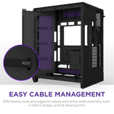 NZXT H9 Flow (2025) Dual Chamber Mid Tower Case - Black