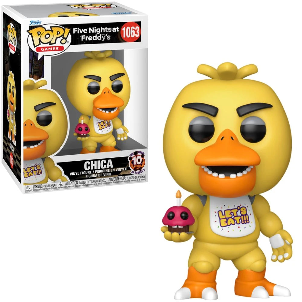 Pop! Games: Five Night's at Freddy's 10th - Chica - 9cm