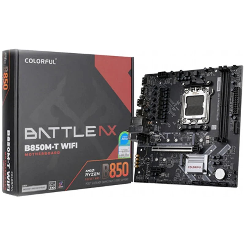 Colorful BATTLE-AX B850M-T WIFI V14 DDR5 M-ATX Gaming Motherboard