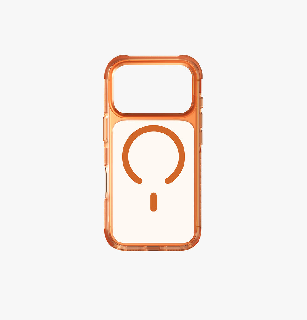 Uniq Hybrid Combat Magsafe Case for iPhone 17 Pro Max - Volt Orange