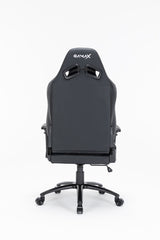 Gamax Ergonomic Adjustable Gaming Chair with Lumbar Support - Black