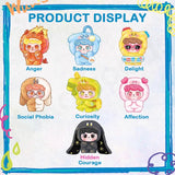 Q.Kid Emotional Hairy Monsters Series Plush (Blind  Box) selling per piece - JO-2025025