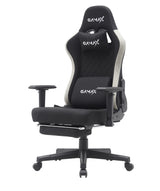 Gamax Gaming Chair model BS-7970 with Foot Rest - Black