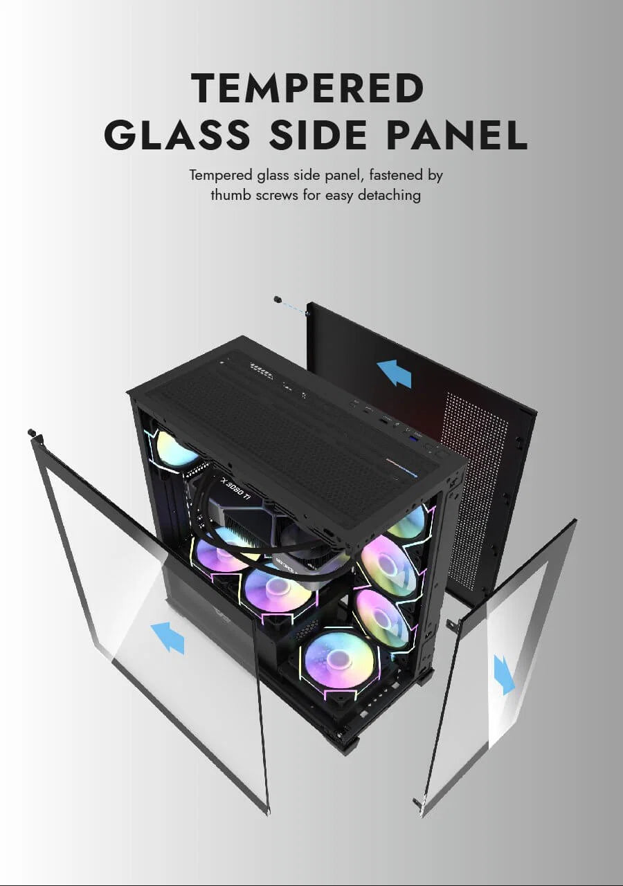 Custom Gaming PC AMD Ryzen 5 9600X, RTX 5060 Ti 16GB, RAM 16GB DDR5 6000MHz, 1TB NVMe SSD, Windows 11