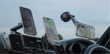 Energea MAGDRIVE KIT, WIRELESS CAR CHARGER (WINDSCREEN/AIRVENT) WITH 30W CHARGER - GUNMETAL