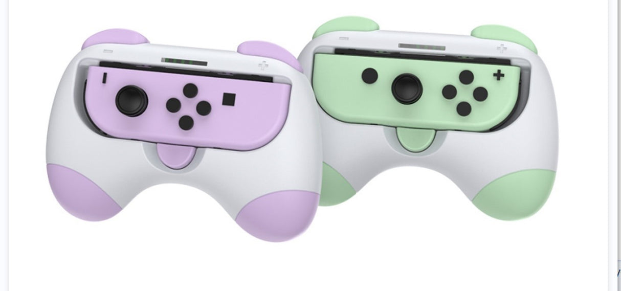 DOBE Controller Grip For Nintendo Switch / Oled - Purple&Green