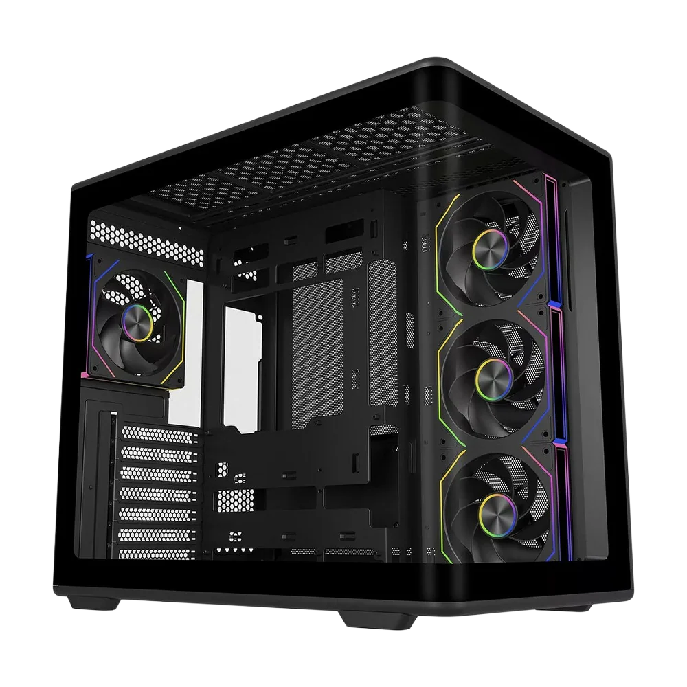 Cooler Master Elite 600 With Pre-installed 4 Fans ATX Case