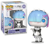 POP! ANIMATION: RE:ZERO - REM W/ CHASE - 9cm