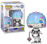 POP! ANIMATION: RE:ZERO - REM W/ CHASE - 9cm