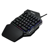 SADES Revolver TS-36 One-Handed Gaming Keyboard RGB Colorful