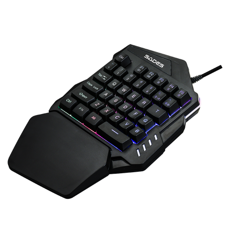 SADES Revolver TS-36 One-Handed Gaming Keyboard RGB Colorful