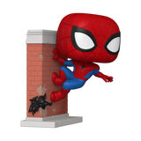 Pop Premium! Marvel: Spider-Man Leaning (Exc) - 9cm
