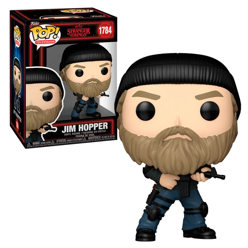 مجسم Funko Pop! TV من مسلسل Stranger Things لشخصية Hopper