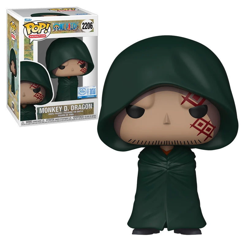 Pop! Animation: One Piece S12 - Monkey D. Dragon w/chase (Exc) - 10cm