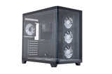 G-Pro Elite ATX Gaming Computer Case with 7 Fans - Black