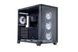 G-Pro Elite ATX Gaming Computer Case with 7 Fans - Black