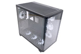 G-Pro Elite ATX Gaming Computer Case with 7 Fans - Black