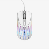 Glorious Model O 2 Mini Ultralight Ambidextrous RGB Gaming Mouse 49G - White