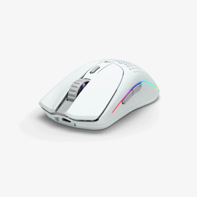 Glorious Model O 2 Wireless Ultralight Ambidextrous Gaming Mouse 68G - White