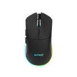 Gamax GM-204 4-in-1 Wired PC Accessory Set (AR Mechanical Keyboard, Mouse, Mousepad, Headset) - Black