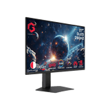 جيم اون شاشة العاب موديل GO27QDOLD280 سلسلة Signature X شاشة 27 بوصة OLED QHD، معدل تحديث 280 هرتز، استجابة 0.03 مللي ثانية، HDMI 2.1، شاشة ألعاب (دعم PS5) - أسود