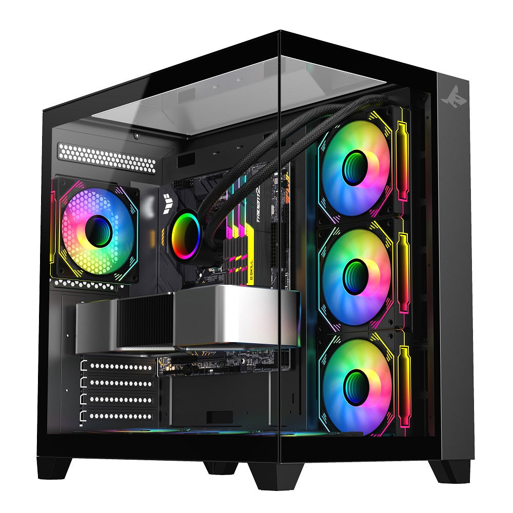 كومبيوتر العاب معالج انتل كور  i7-14700K, كرت شاشة RTX 5070, رام 32GB DDR5 6000