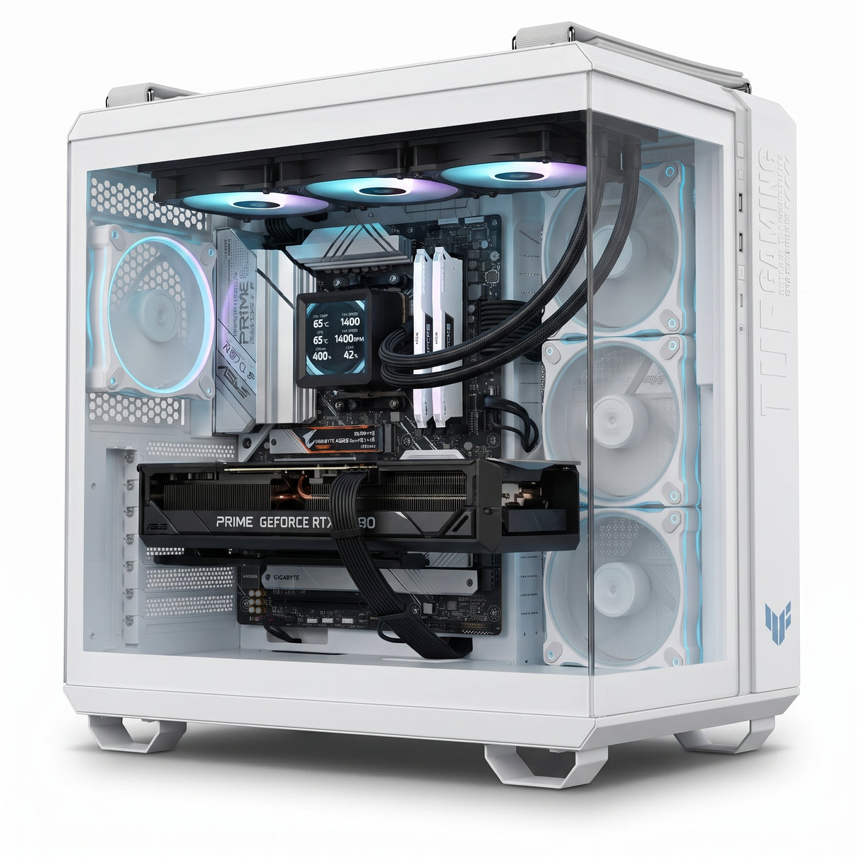 Custom Gaming PC AMD Ryzen 9 9950X3D, RTX 5080 16GB, Ram 16GB DDR5 6000MT/s, 1TB NVMe SSD, Windows 11 Pro